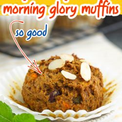 Pumpkin Morning Glory Muffins are soft, filling, and full of flavor. They're an easy-to-make and wholesome breakfast or snack that your family will love!