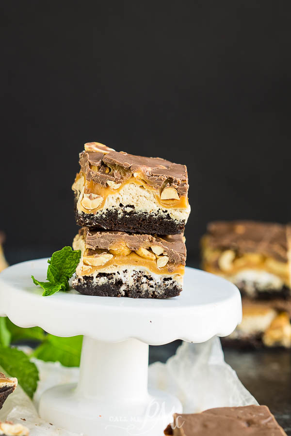 Snickers Brownie Bars 