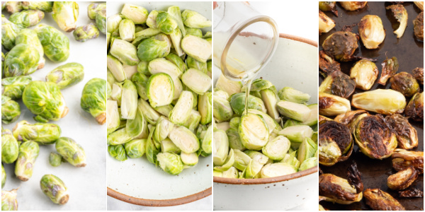 Caesar Roasted Brussels Sprouts  