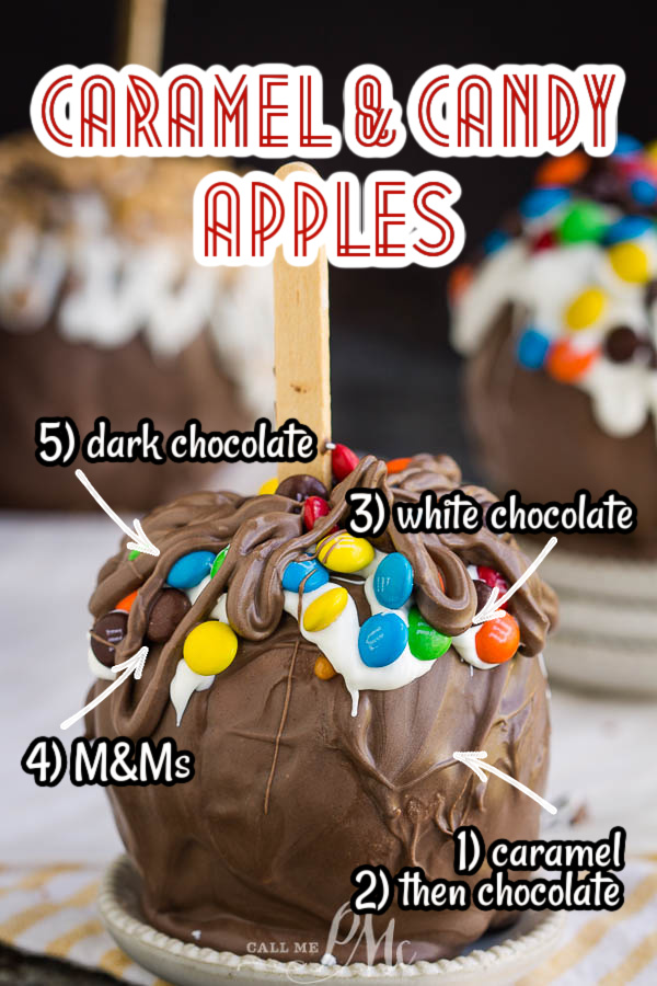 Gourmet Candy-Coated Caramel Apple 