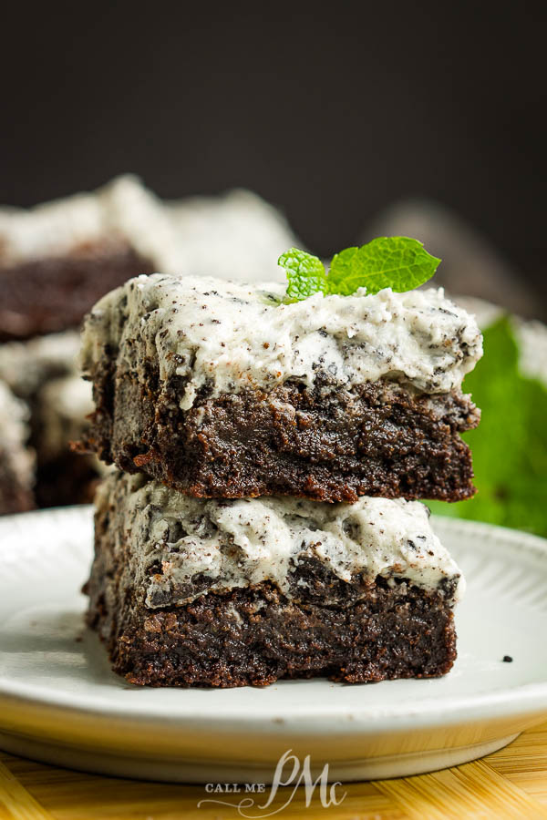 BROWNIES WITH FROSTING Best Oreo Brownies Recipe