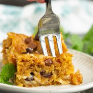 PUMPKIN EARTHQUAKE CAKE RECIPE