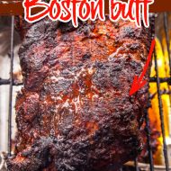 HOW TO SMOKE BOSTON BUTT