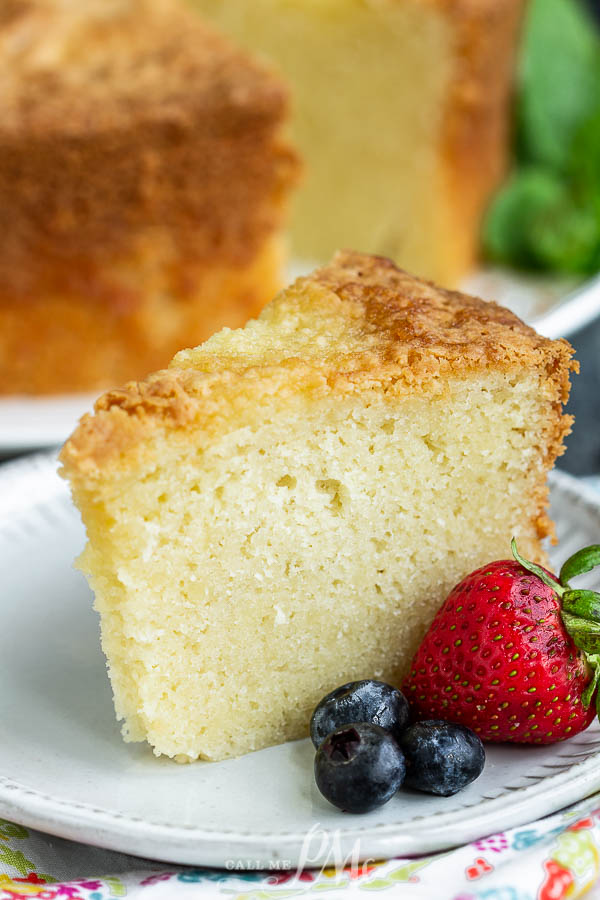 slice of pound cake