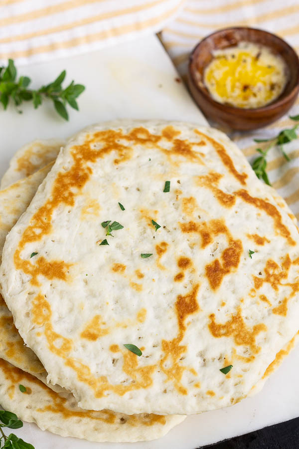 naan from biscuit dough