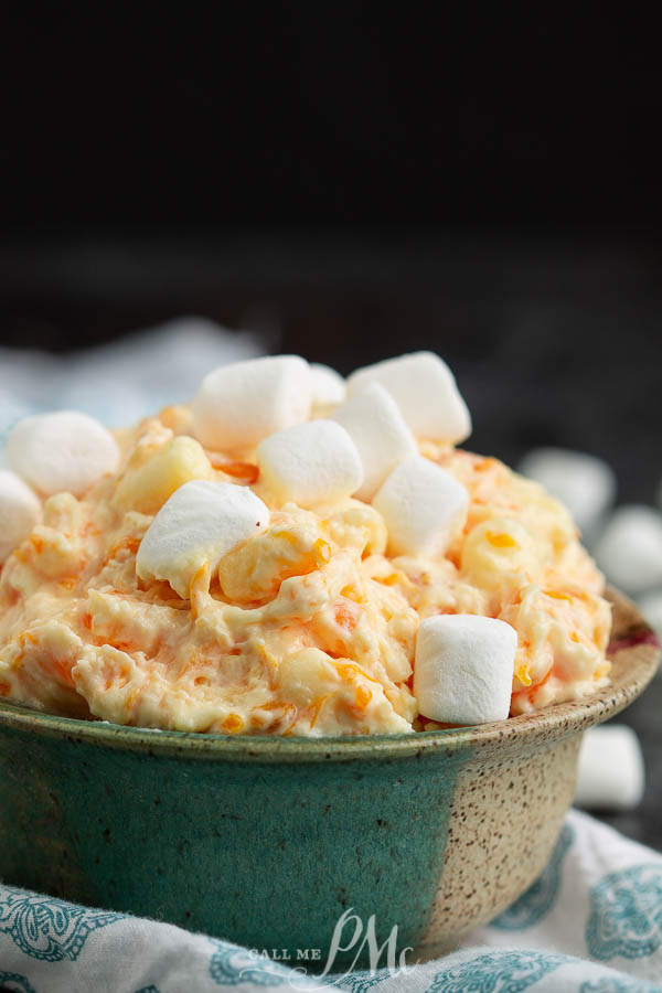 Orange Creamsicle Fluff with Cottage Cheese