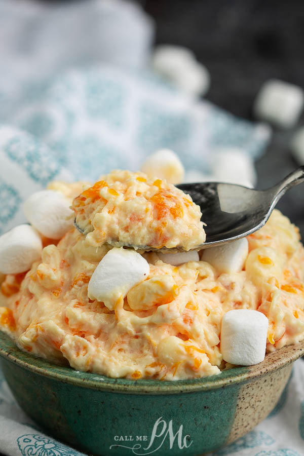 Orange Creamsicle Fluff with Cottage Cheese