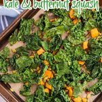 Roasted Kale Butternut Squash and Pepitas make for the ultimate healthy salad recipe and the perfect low-carb lunch.