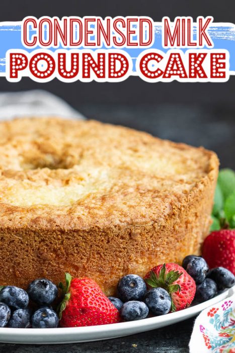 Sweetened Condensed Milk Pound Cake