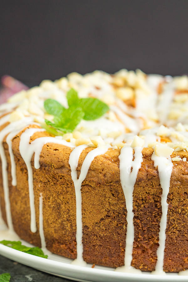 Pound Cake with Macadamia Nut Liqueur