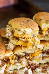 BACON CHICKEN RANCH PULL-APART SLIDERS