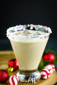 BAILEY’S PEPPERMINT MARTINI