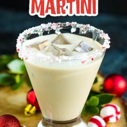 Bailey's Peppermint Martini relax this holiday season with this fun and festive holiday martini recipe.