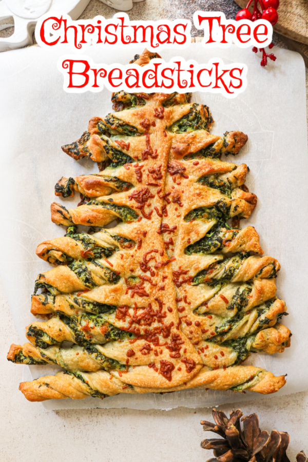 Christmas Tree breadsticks