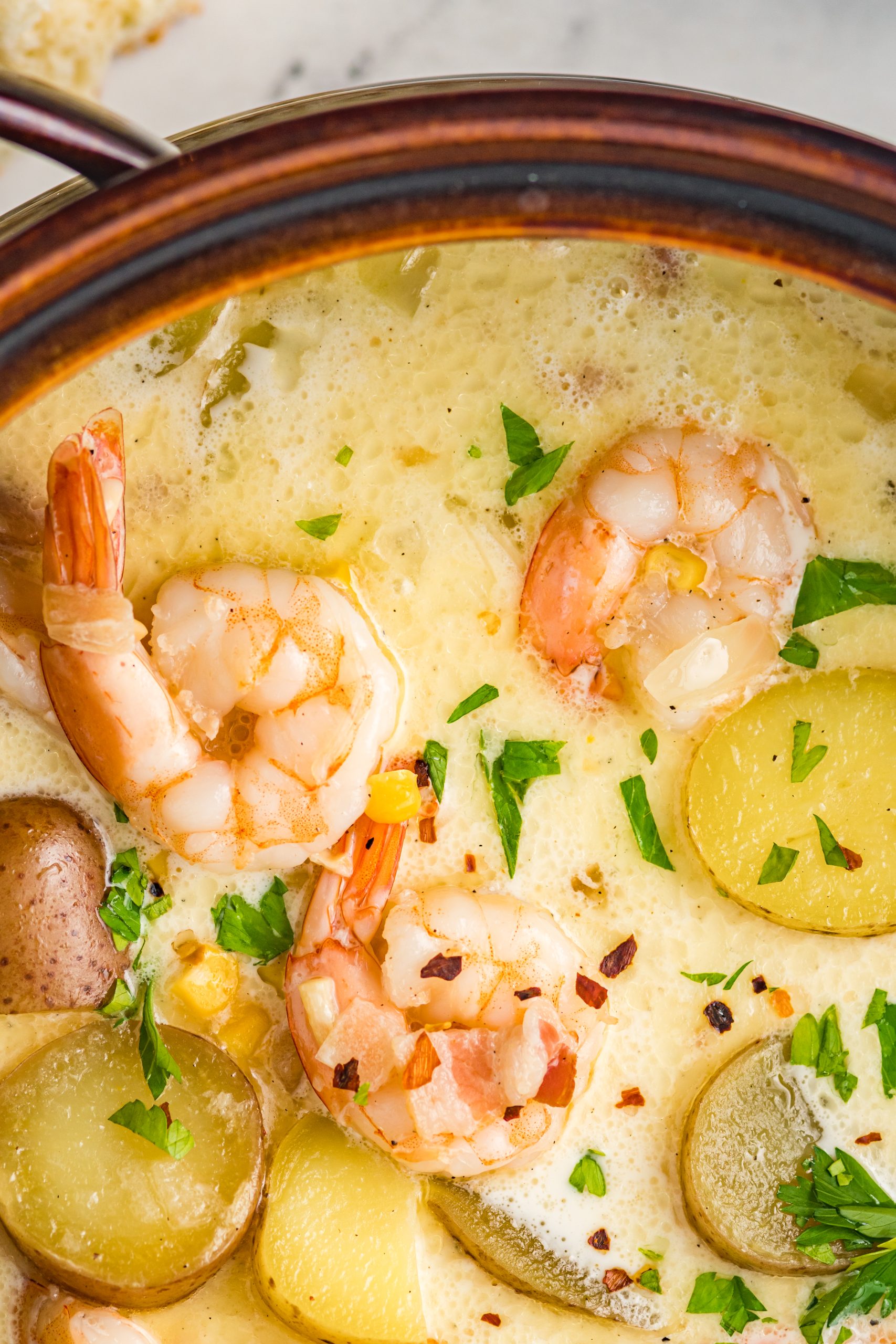 Instant Pot Creamy Shrimp Soup Recipe – Potato Shrimp Chowder Recipe —  Eatwell101