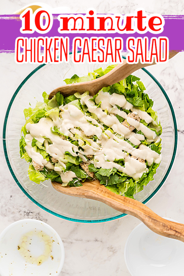 chicken Caesar salad