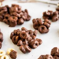 CHOCOLATE CHEERIO CLUSTERS