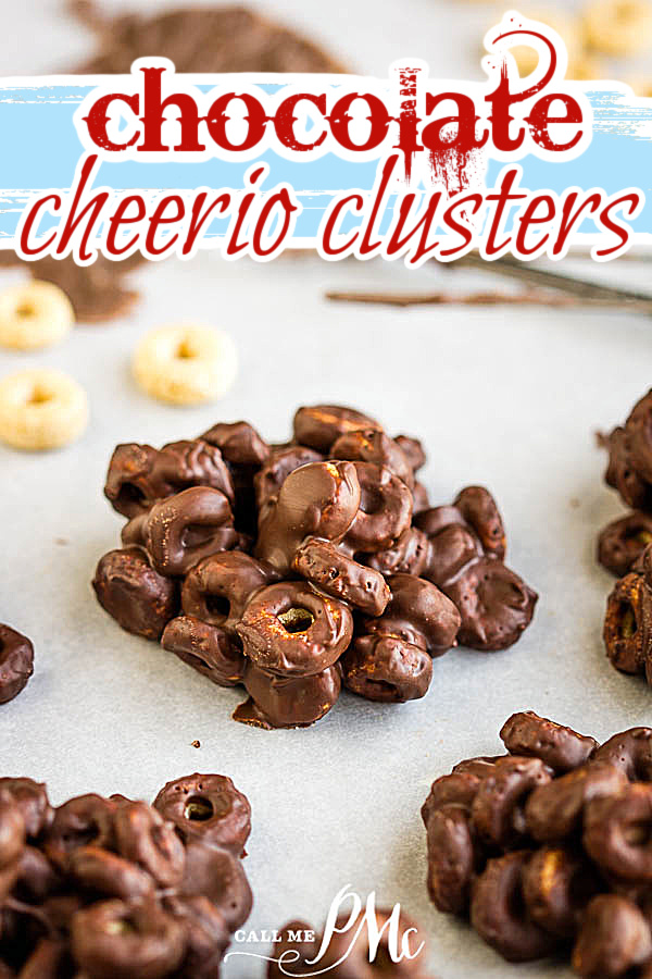 chocolate cheerio clusters