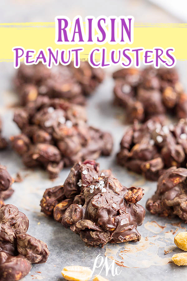 chocolate raisin and peanuts Raisin Peanut Clusters