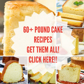 60 pound cake recipes