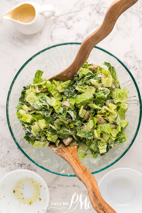 side dish in glass bowl