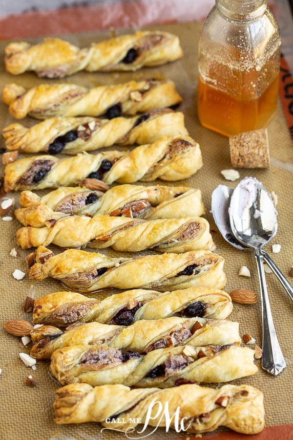 Blueberry Cream Cheese twists