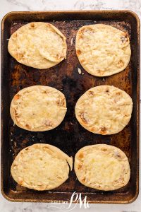 Chicken Caesar Flatbreads