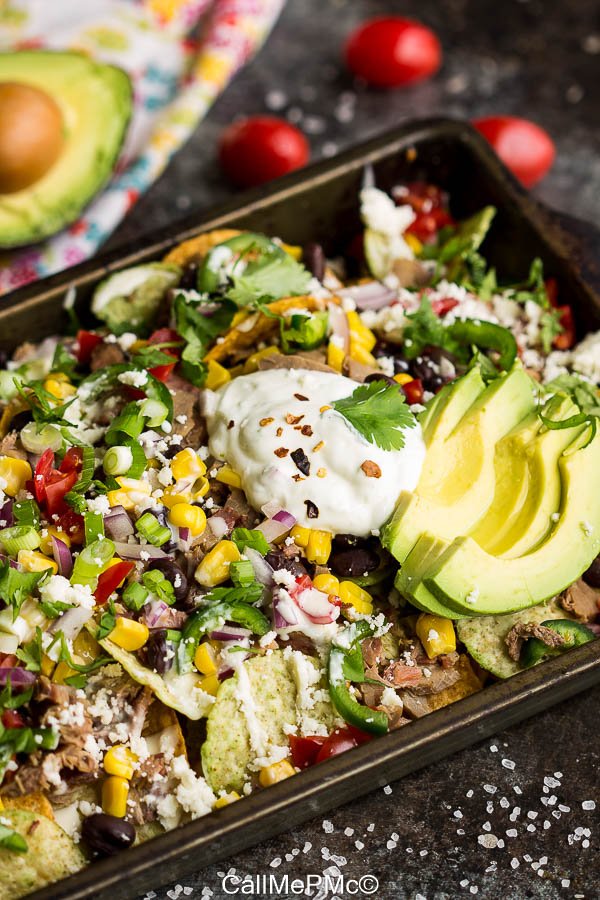 loaded nachos Brisket Nachos