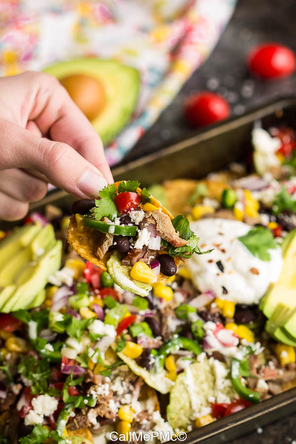 nachos loaded with brisket