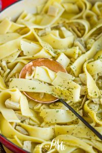 EASY STOVETOP CHICKEN NOODLE SOUP