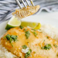 SKILLET COCONUT LIME CHICKEN