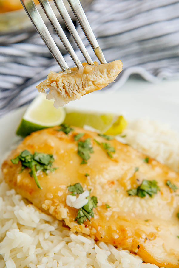 SKILLET COCONUT LIME CHICKEN