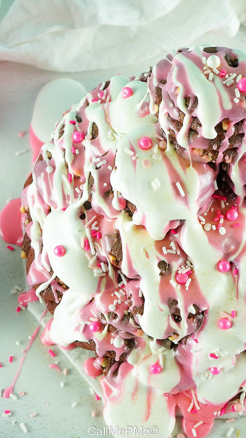 red velvet dessert tower Red Velvet dessert tower