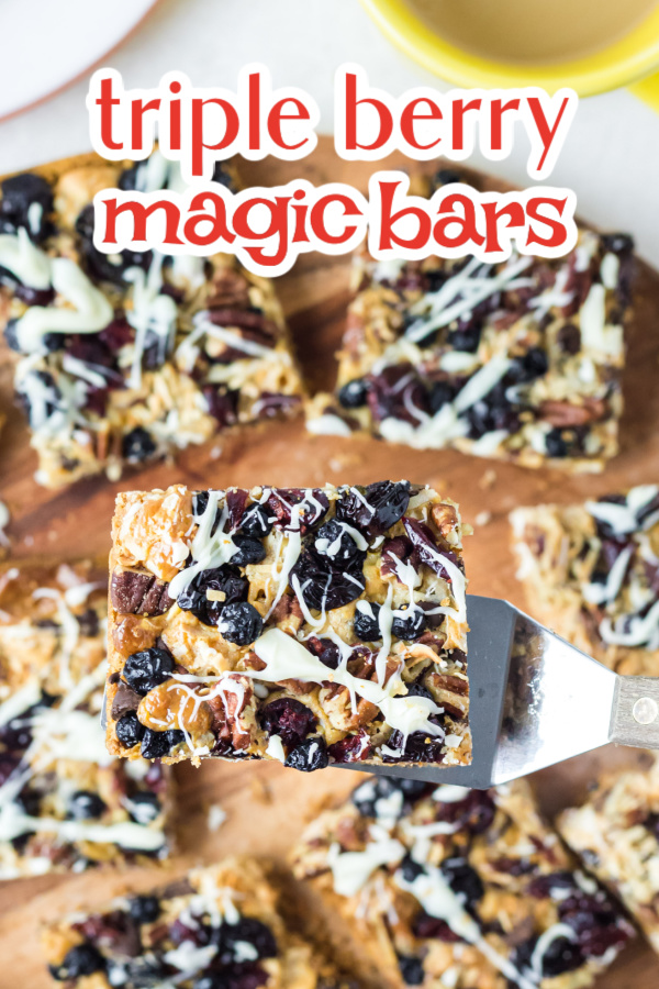 Triple Berry Magic Bars Recipe