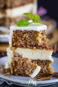 Cheesecake Layered Carrot Cake 