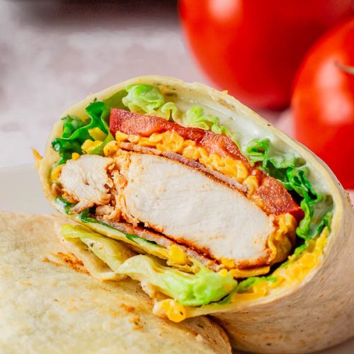 15 MINUTE CHICKEN BACON RANCH WRAP {Crack Wrap} Call Me PMc
