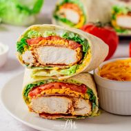 15 MINUTE CHICKEN BACON RANCH WRAP {Crack Wrap}