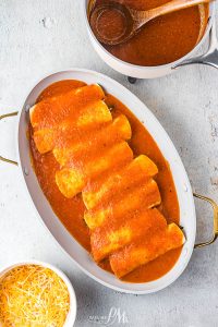 Chili Relleno Enchiladas