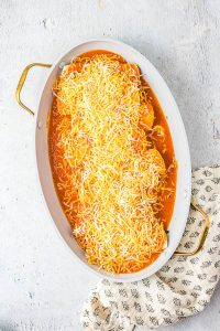 Chili Relleno Enchiladas