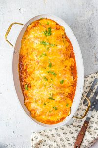 Chili Relleno Enchiladas