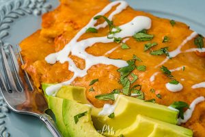 Chile Relleno Enchiladas Casserole is a Mexican recipe similar to chiles relleno. Loaded with chicken, cheese & spices. Easy to make.
