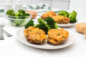 Cheesy Chicken Potato Skins