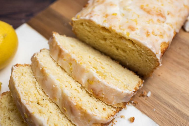 ICED LEMON LOAF HALF POUND CAKE RECIPE