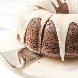 melted ice cream bundt cake