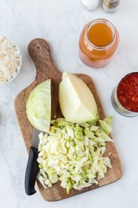 Stovetop Cabbage Roll Soup