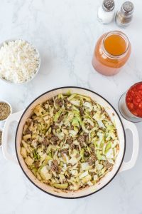 Stovetop Cabbage Roll Soup