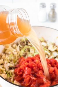 Stovetop Cabbage Roll Soup