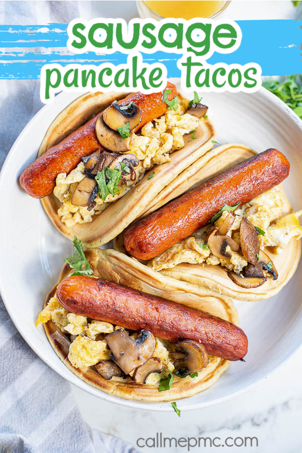 Sausage Pancake Tacos