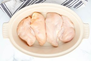 Chicken in bowl