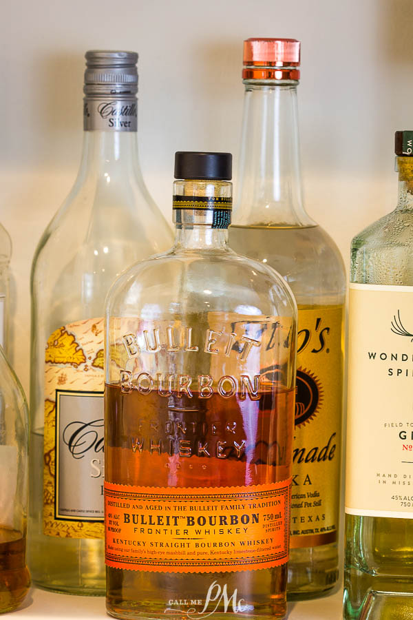 Bourbon used in types of cocktails.